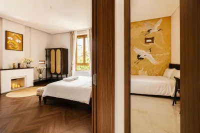 Family Room — Hidden Homestay Heritage Private Rooms in a French Villa Hoan Kiem
